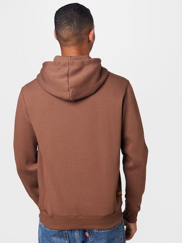 G-Star RAW Sweatshirt 'Premium Core' in Braun