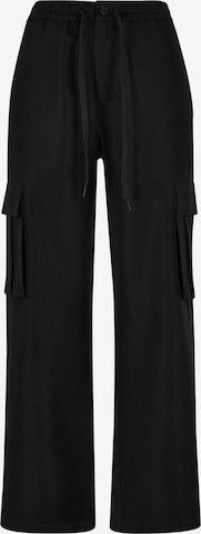 Loosefit Pantalon cargo Urban Classics en noir : devant