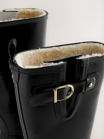 Next Gumijasti škornji | črna barva