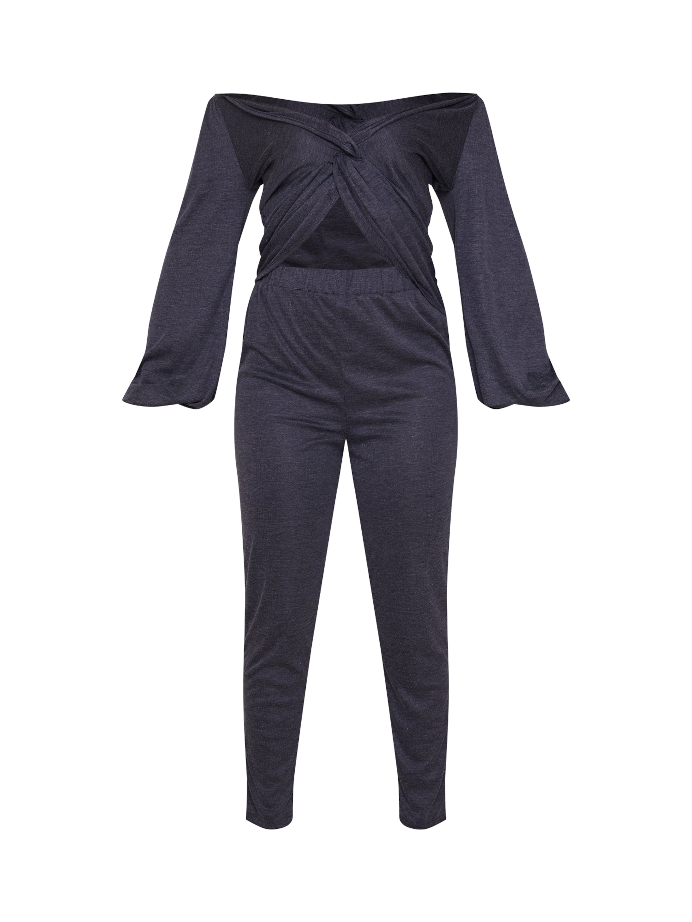 Chi Chi London - Traje para estar en casa en azul: frente