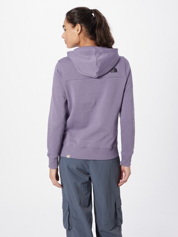 THE NORTH FACE Sweatshirt 'SIMPLE DOME' in Lila