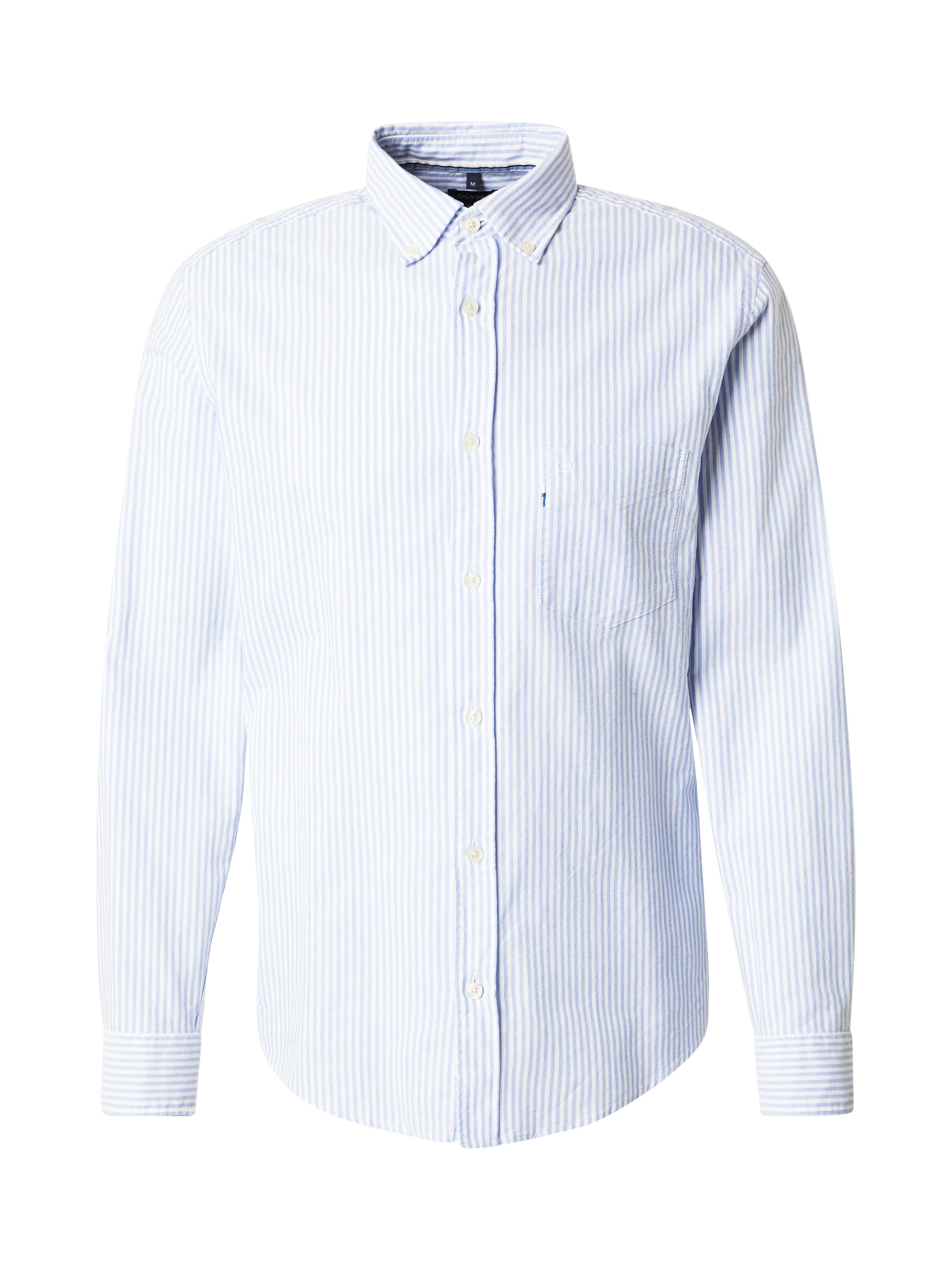 OLYMP Regular Fit Forretningsskjorte i blå: forside