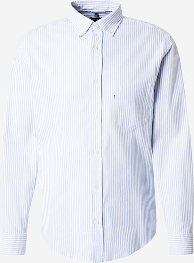 Dalykinio stiliaus marškiniai iš OLYMP, spalva – šviesiai mėlyna / balta, Prekių apžvalga