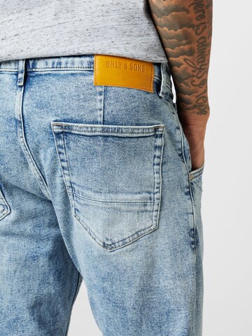 Regular Jean 'Avi' Only & Sons en bleu