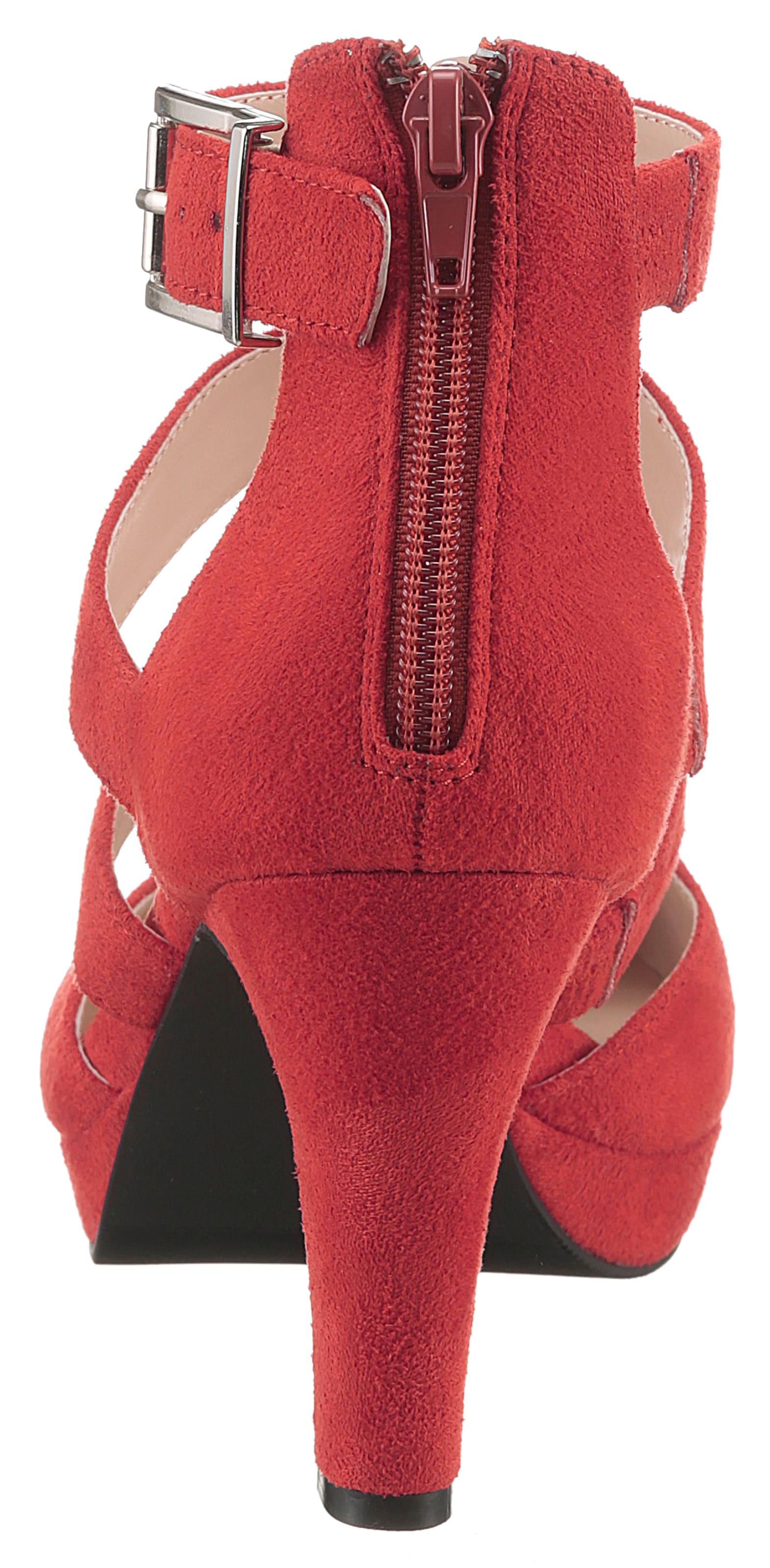 Aniston Sandals in Red