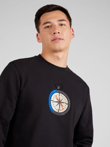 Only & Sons Sweatshirt 'OLIVER' in Schwarz