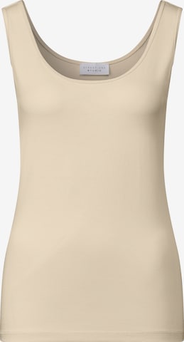 Street One Studio Top in Beige: front