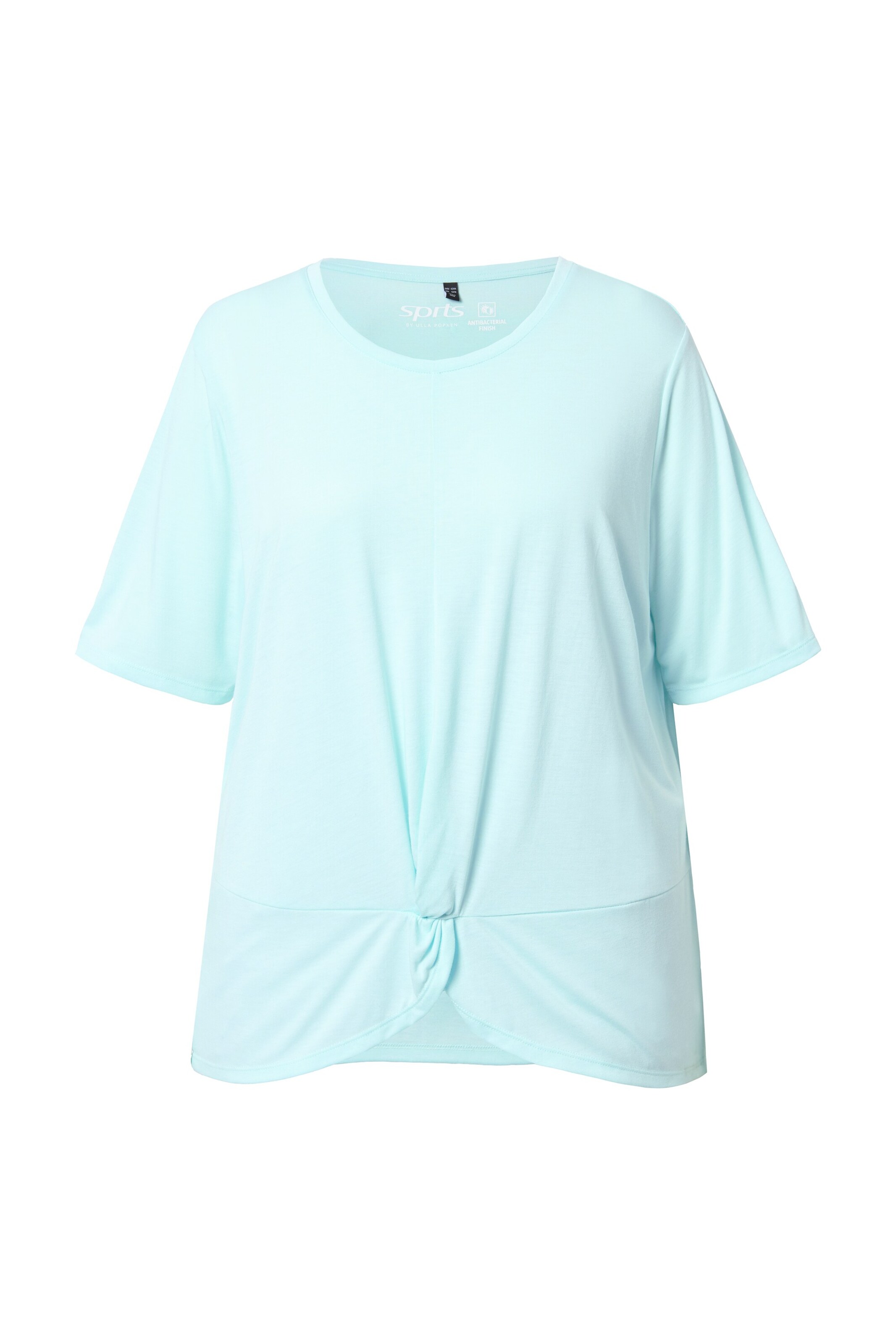 T-shirt Ulla Popken en bleu : devant