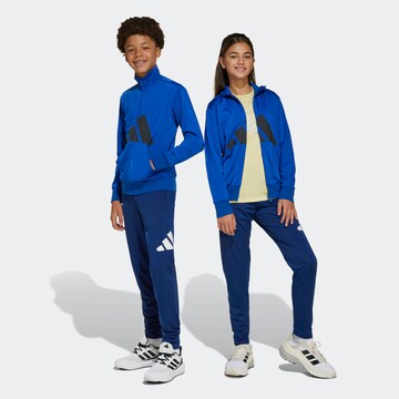 ADIDAS SPORTSWEAR Trainingspak 'Essentials' in Blauw: voorkant