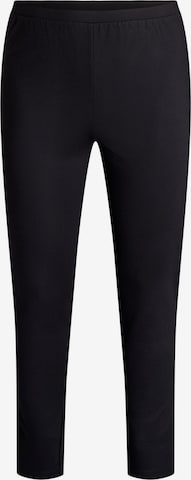 Skinny Leggings 'Mwinola' di Zizzi in nero: frontale