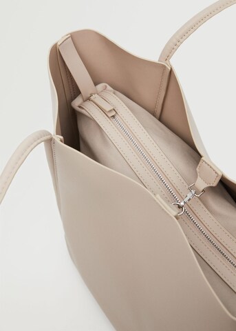 MANGO Shopper 'Italia' in Beige