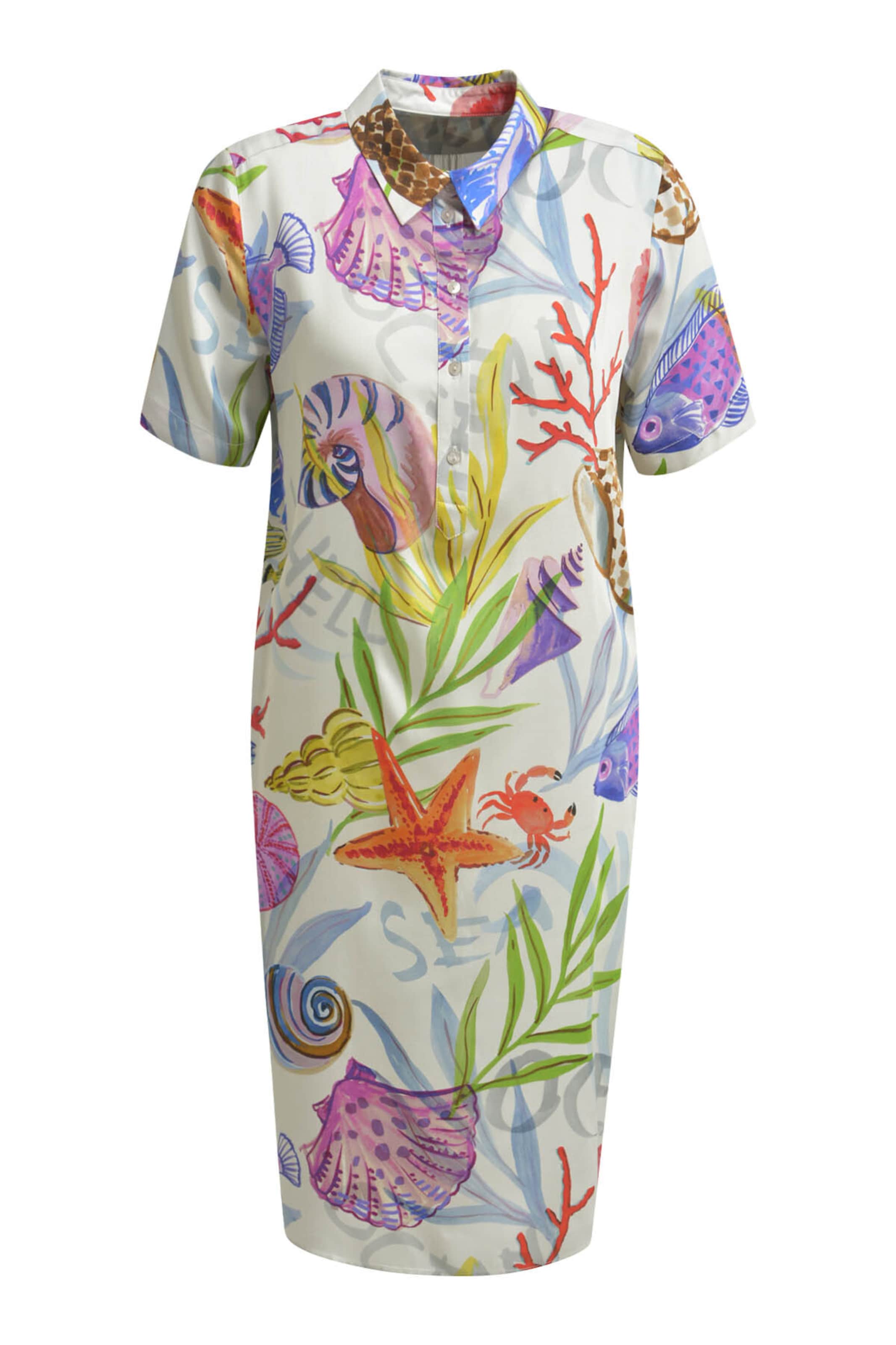 Milano Italy Summer Dress in Mixed colors: front