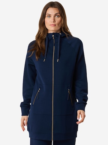 Seaside Zip-Up Hoodie 'Lounge' in Blue