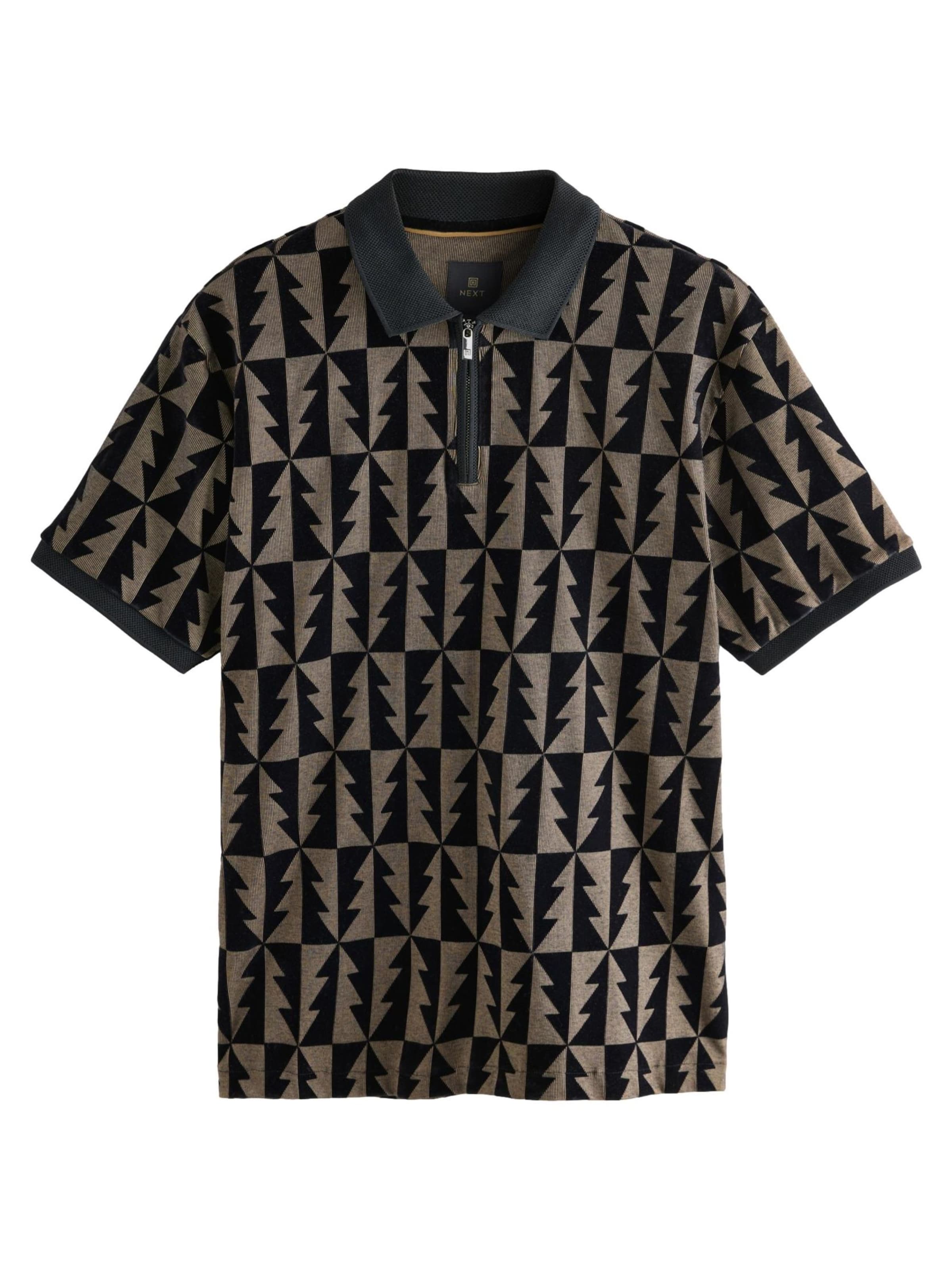 Next Póló - fekete: elől