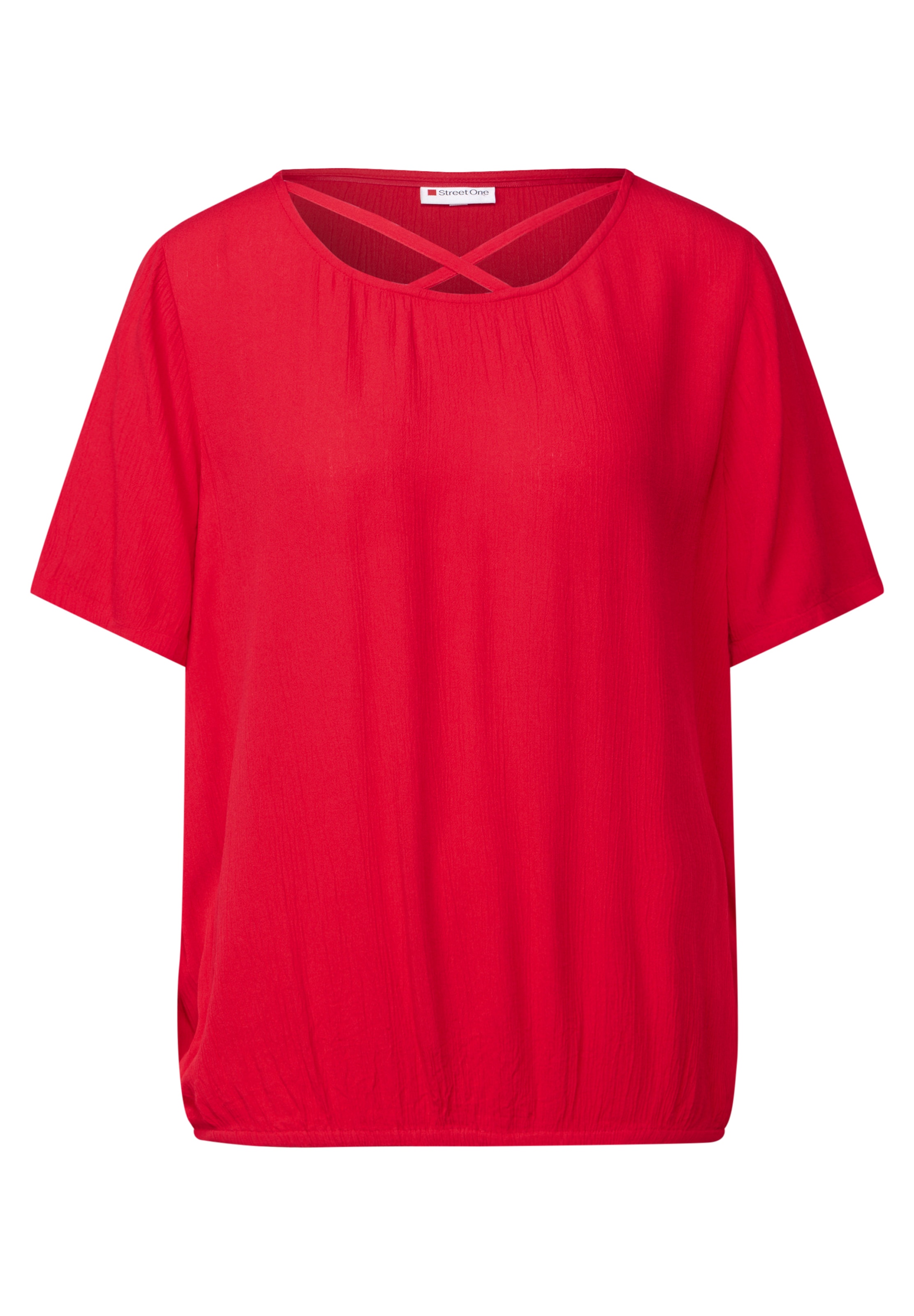 STREET ONE Bluse in Rot: Vorderseite
