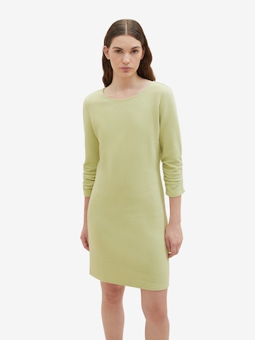 TOM TAILOR - Vestido en verde: frente