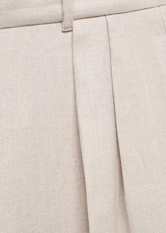 Loosefit Pantalon à plis 'MAENA' MANGO en gris