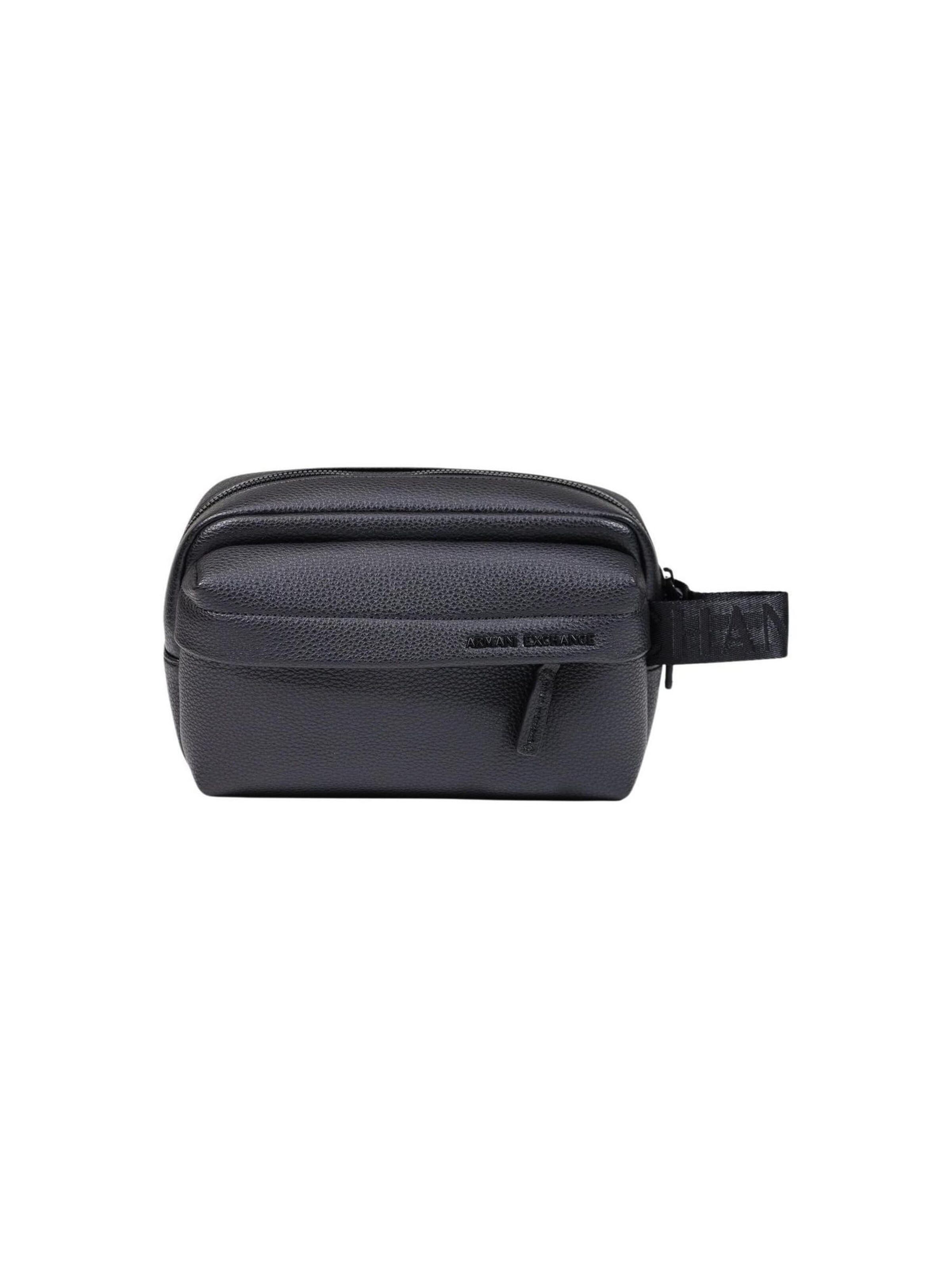 Nécessaire 'XM003230 AF26651' di ARMANI EXCHANGE in nero: frontale