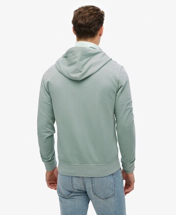 Superdry Sweat jacket 'Essential' in Blue