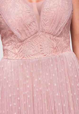 Robe de soirée Ombre en beige