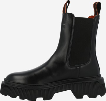 LÄST Chelsea boots 'Trixy' in Zwart