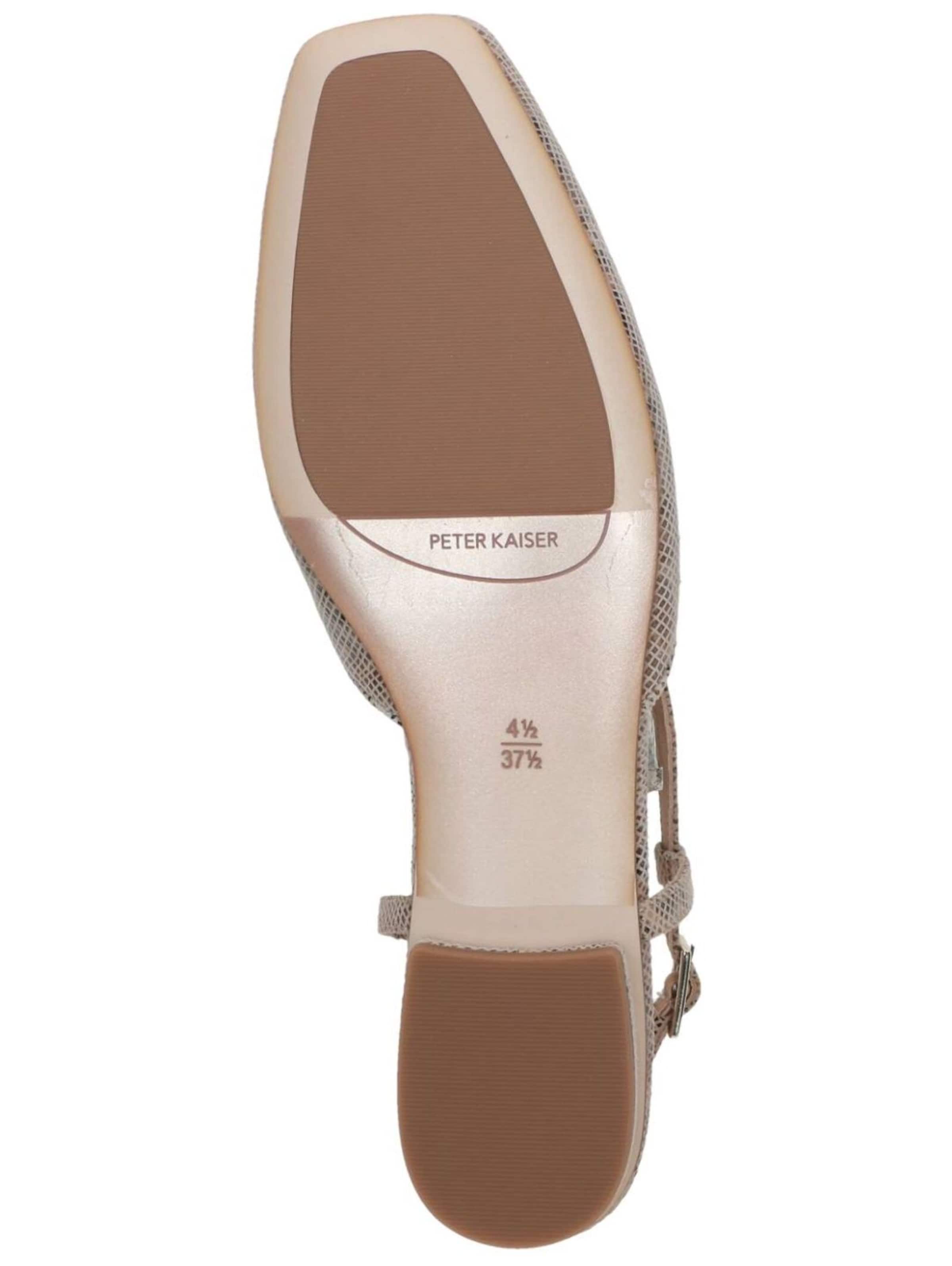 Ballerines à lanières PETER KAISER en beige