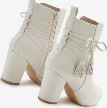 LASCANA Ankle Boots in Beige