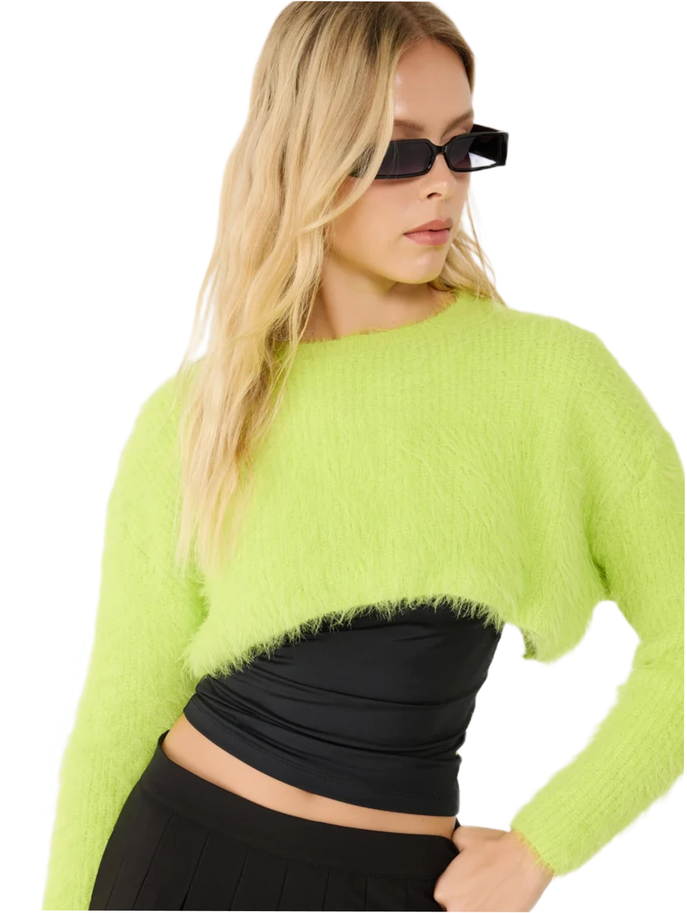 No Matter What Pullover in Grün