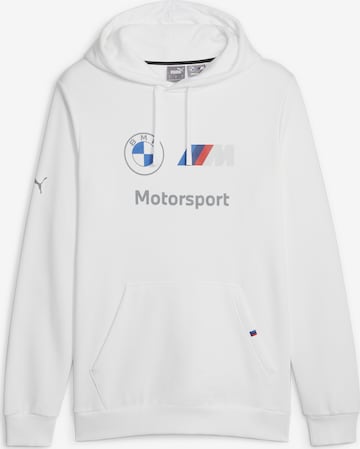 Sweat-shirt 'BMW' PUMA en blanc : devant