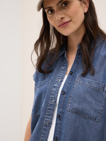 CECIL Blouse in Blauw