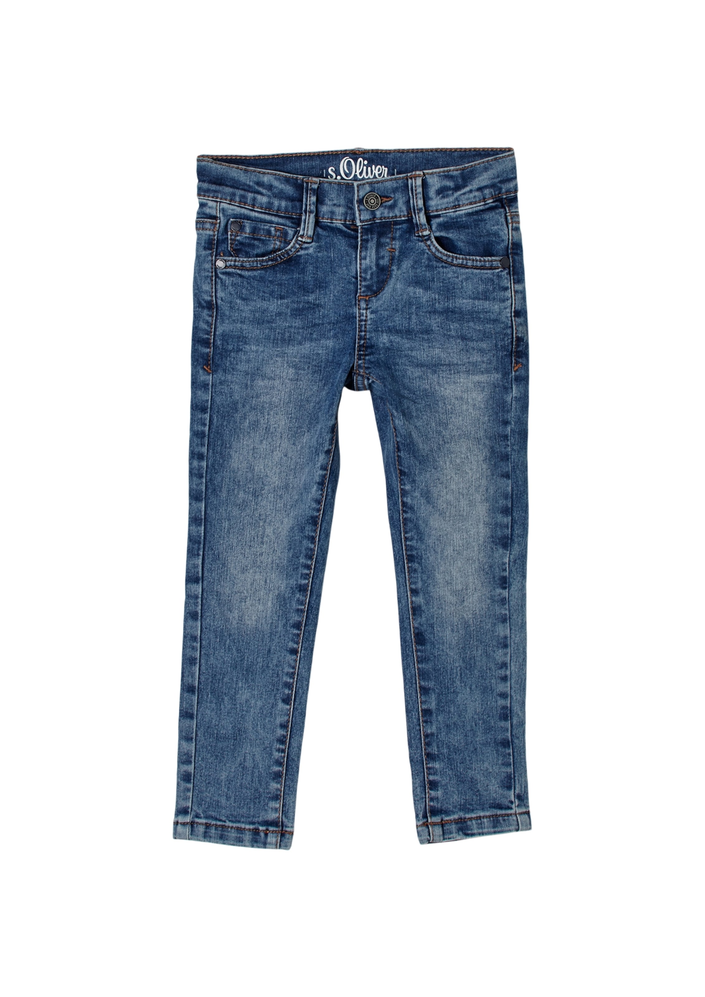 s.Oliver Slimfit Jeans 'Brad' in Blau: Vorderseite