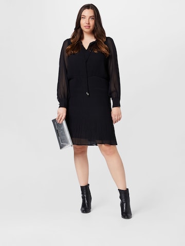 Robe 'Branka' ABOUT YOU Curvy en noir