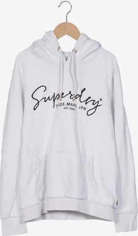 Superdry Kapuzenpullover XXXL in Weiß: predná strana