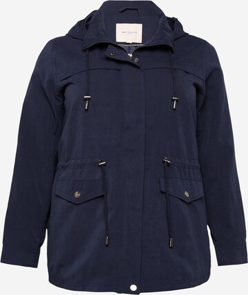 ONLY Carmakoma Tussenparka 'Starline Spring' in Blauw: voorkant