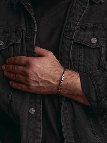 REYTEL Armband 'SOFORT' in Zilver