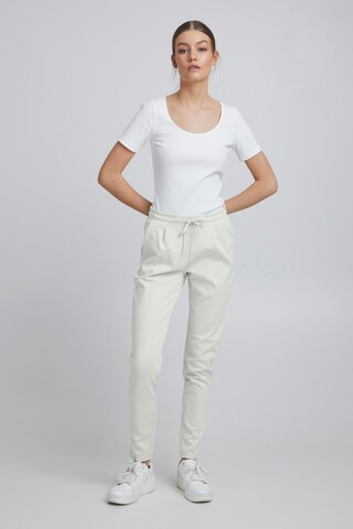 ICHI Tapered Hose 'Kate' in Grün