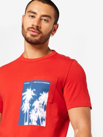 s.Oliver T-Shirt in Rot