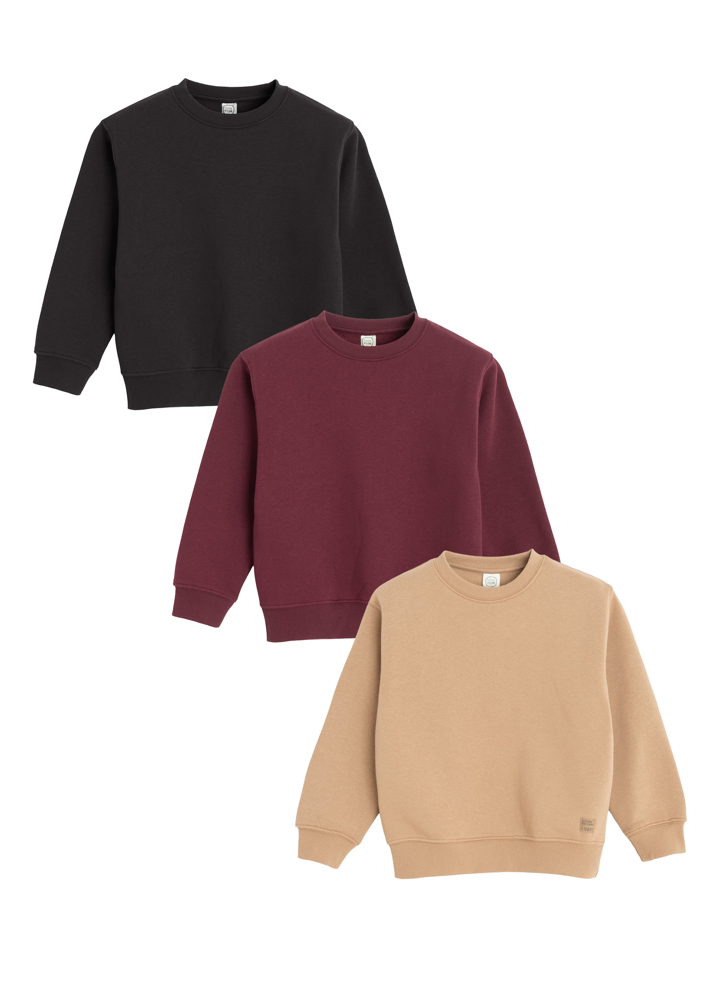 COOL CLUB by SMYK Sweatjacka i brun: framsida