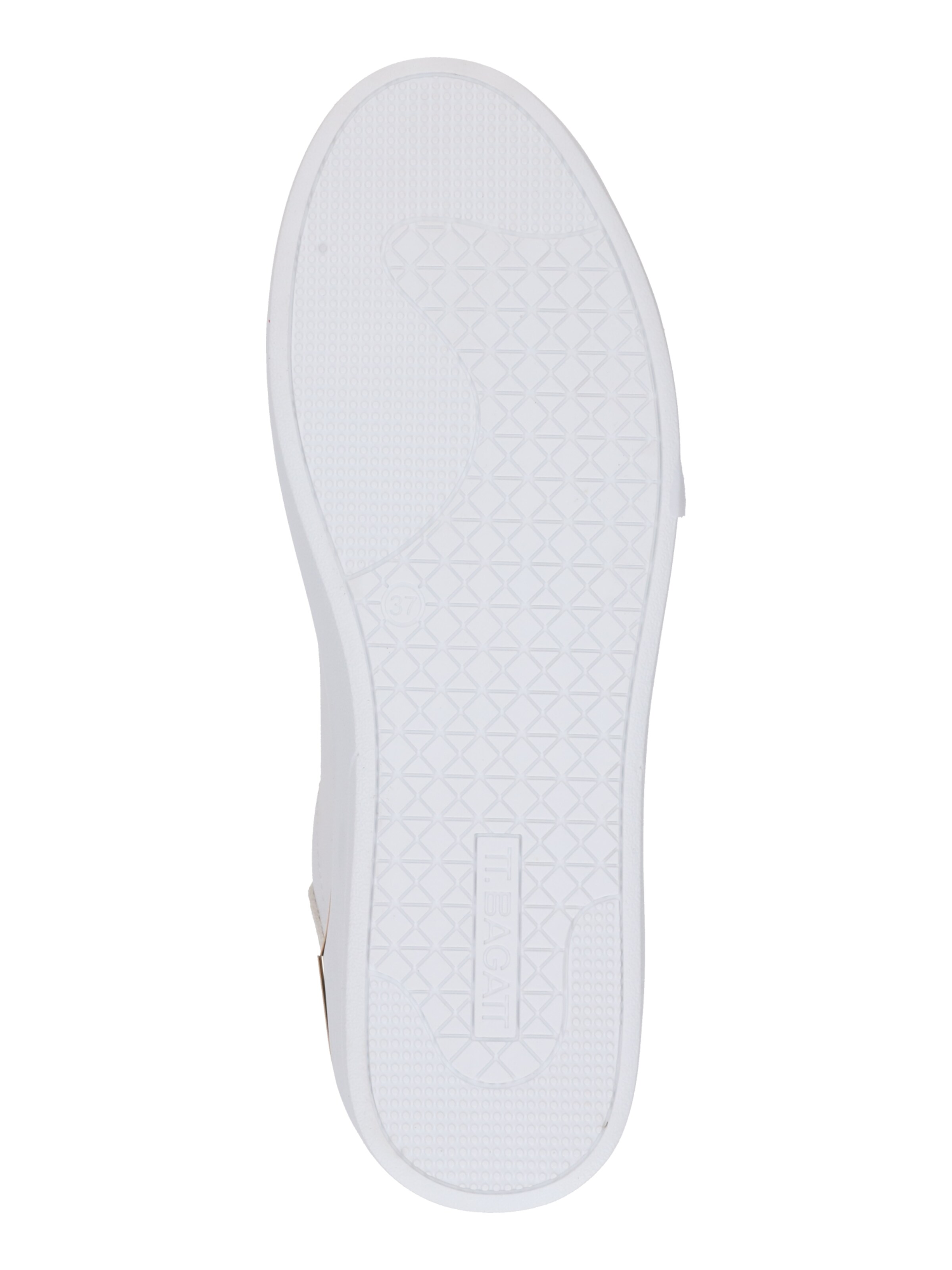 TT. BAGATT Platform trainers in White