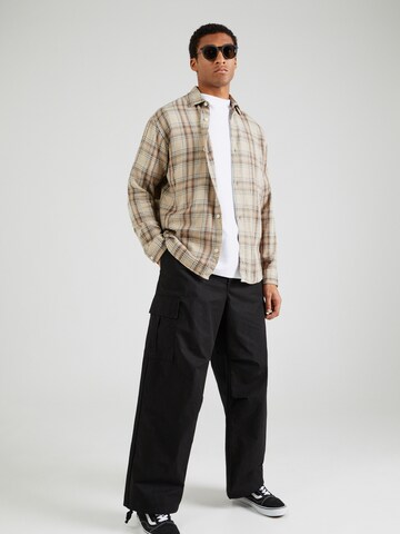 JACK & JONES Классический крой Рубашка 'JORGRACIA PARKER' в Бежевый