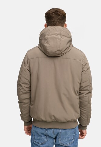 INDICODE JEANS Winterjas 'Albanos' in Beige