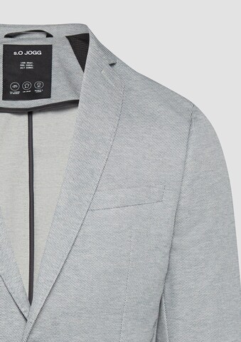 s.Oliver BLACK LABEL Slim fit Suit Jacket in Grey