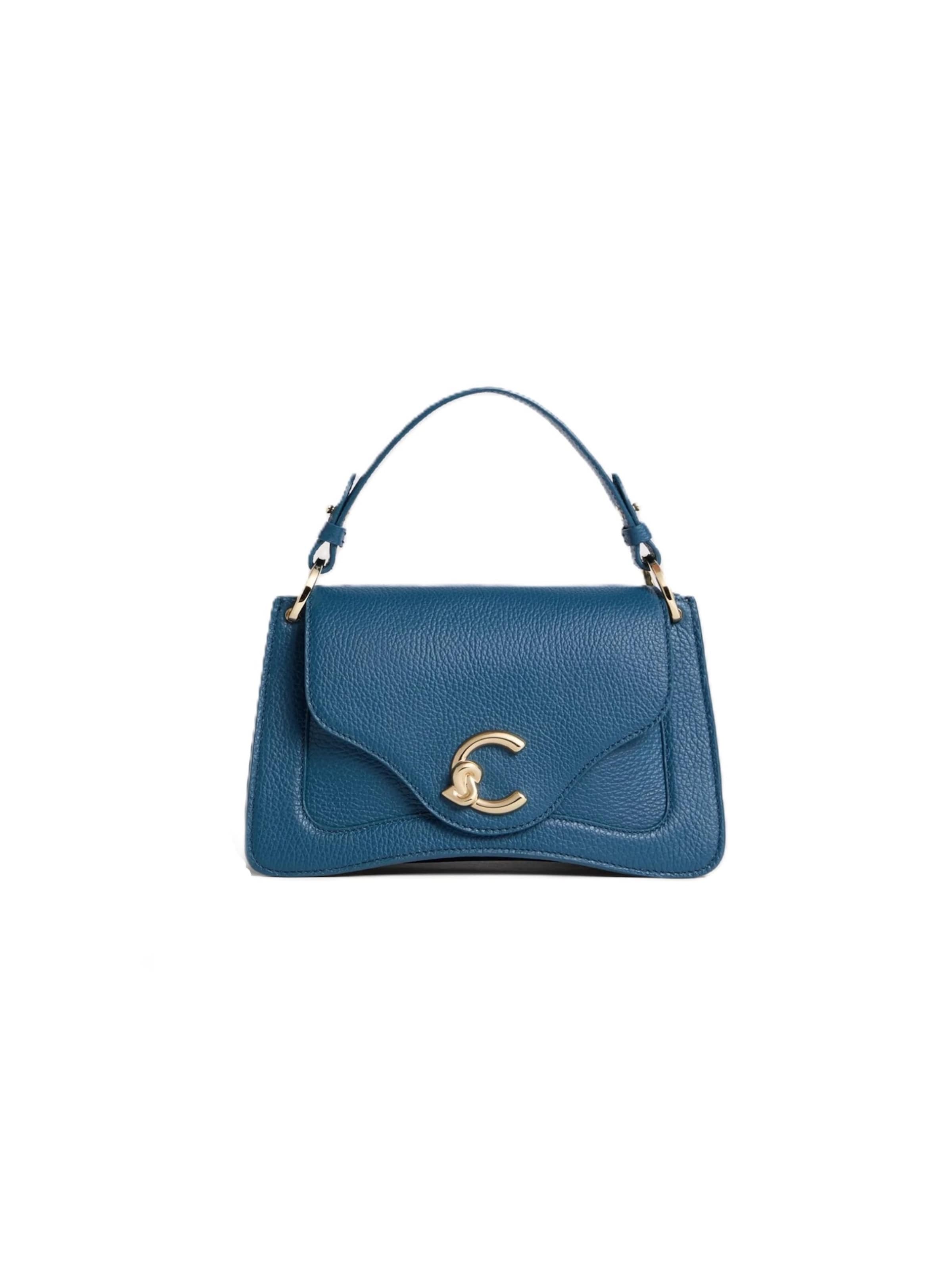 Borsa a mano 'E1SSL180201' di Coccinelle in blu: frontale
