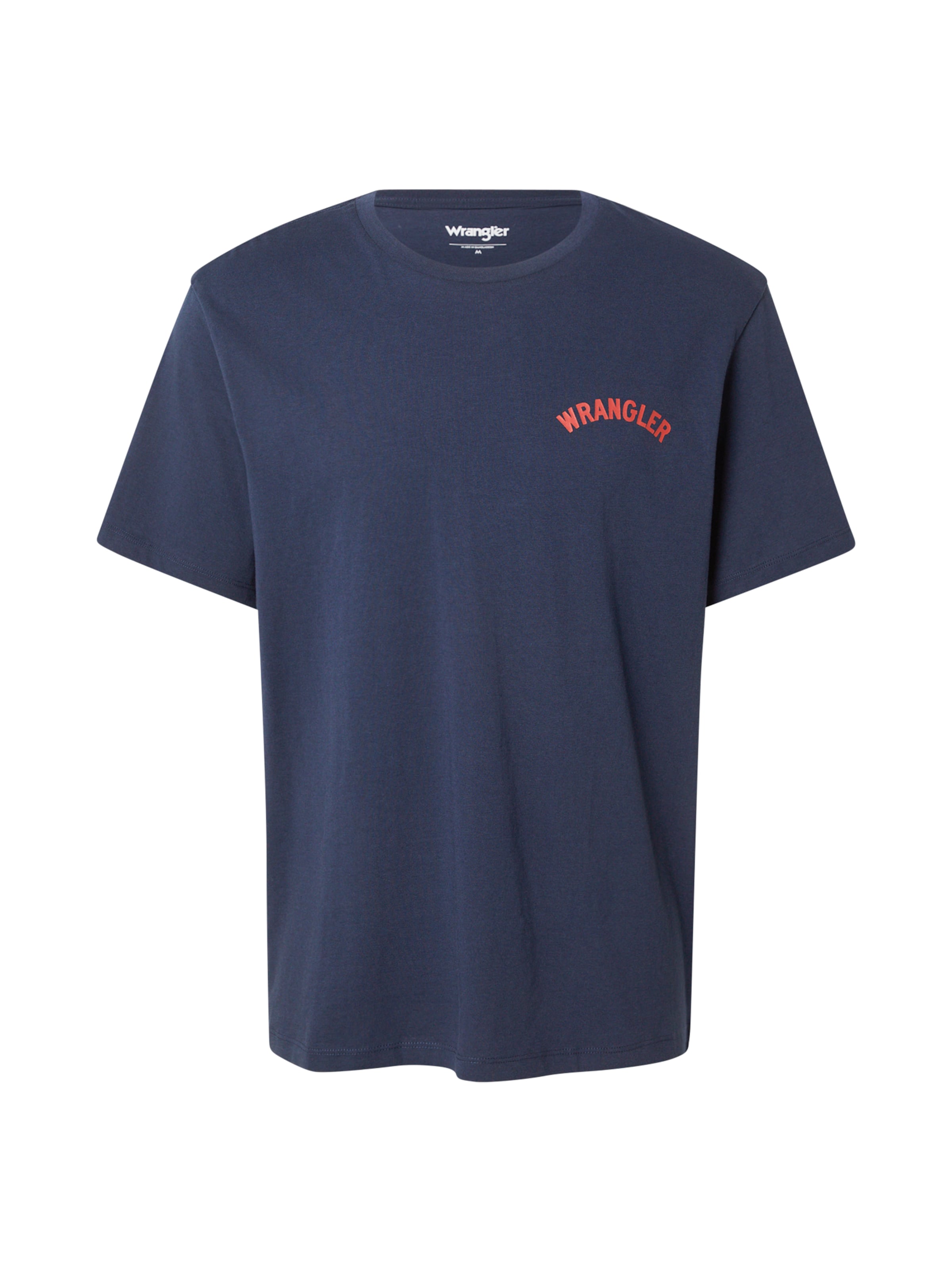 WRANGLER Μπλουζάκι σε μπλε: μπροστά