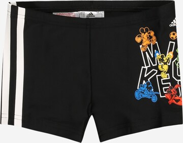 ADIDAS PERFORMANCE Sportowa moda plażowa 'MICKEY BRIEF' w kolorze czarny: przód