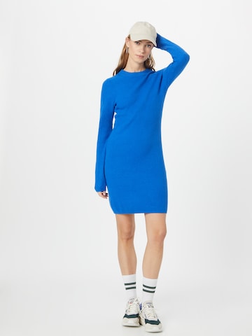 GAP Gebreide jurk in Blauw