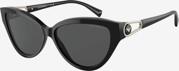 Emporio Armani - Gafas de sol en negro: frente