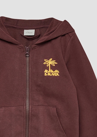 Veste de survêtement s.Oliver en rouge