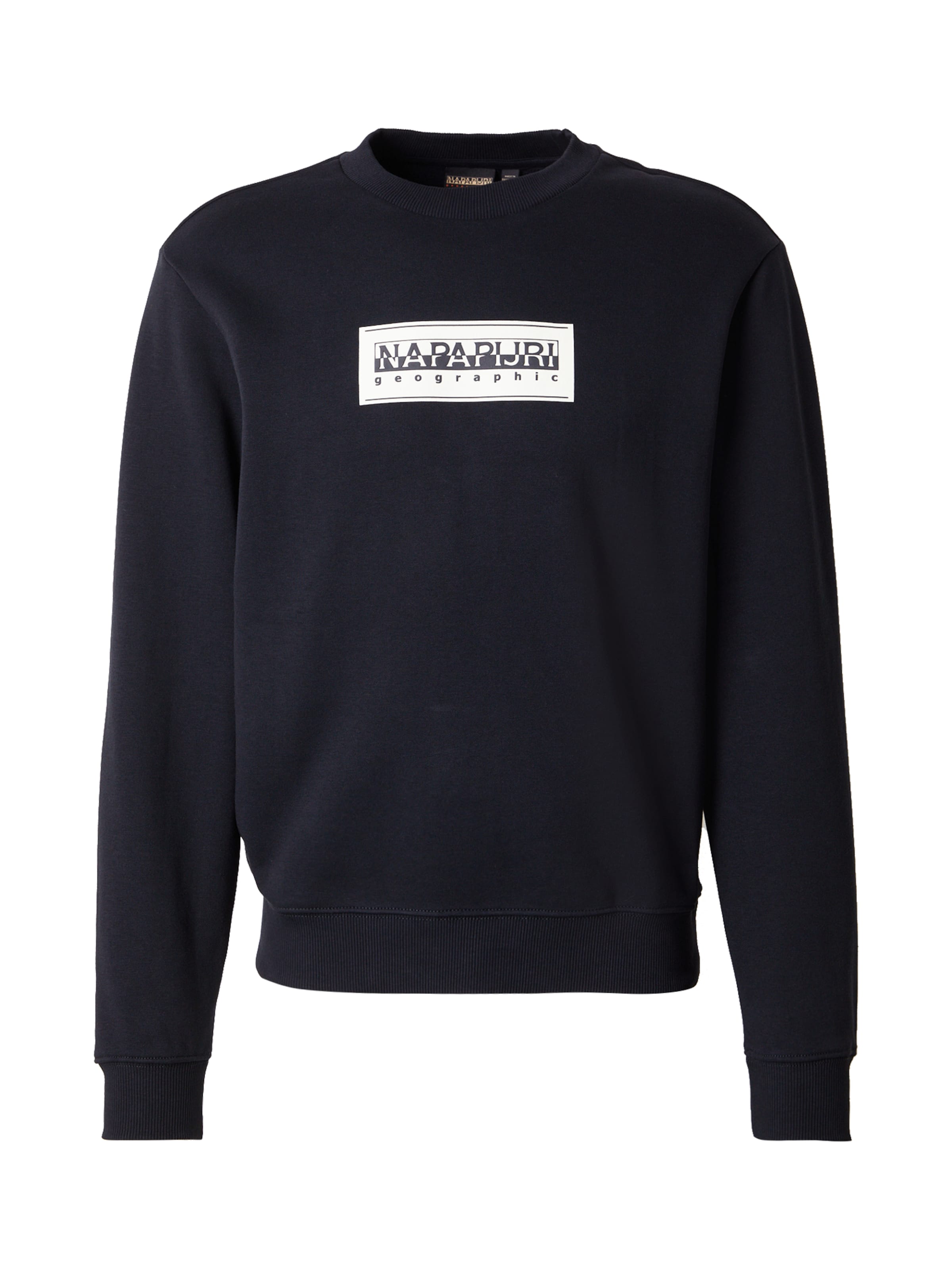 NAPAPIJRI - Sudadera 'B-BOX' en negro: frente