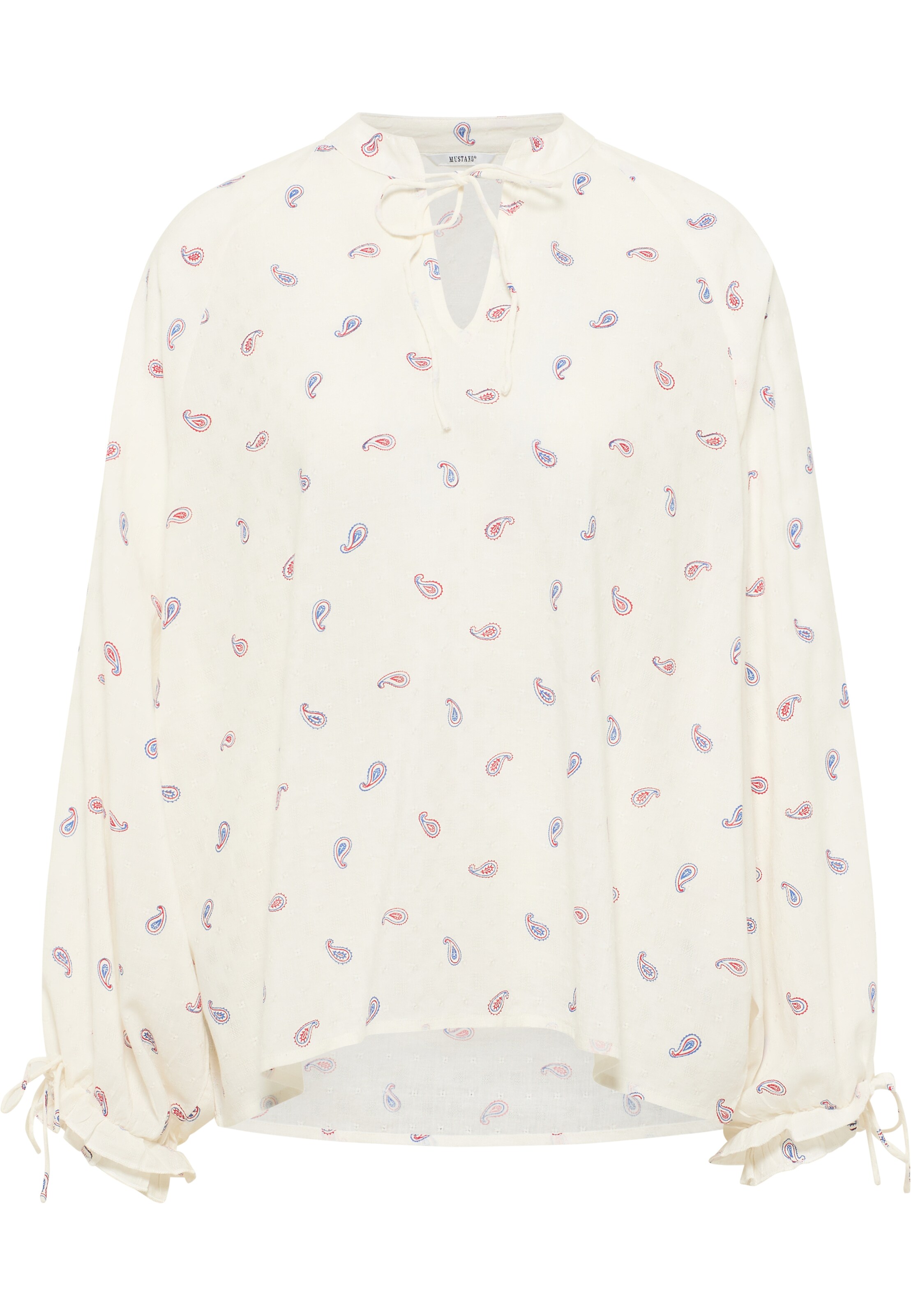 MUSTANG Blouse 'Style Bellflower' in Beige: front